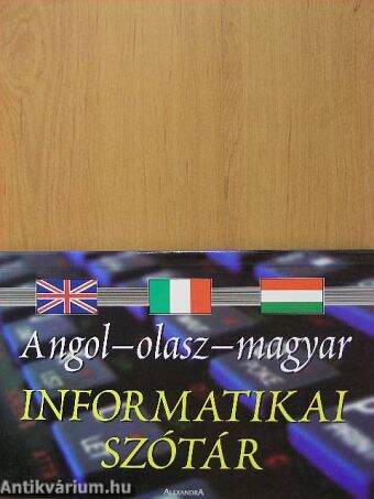 Angol-olasz-magyar informatikai szótár