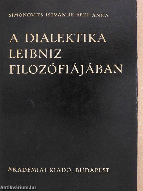 A dialektika Leibniz filozófiájában