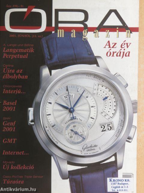 Óra magazin 2001. június-július