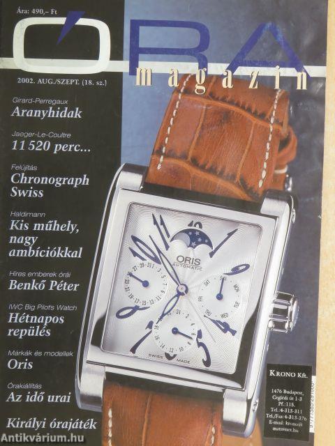 Óra magazin 2002. augusztus-szeptember