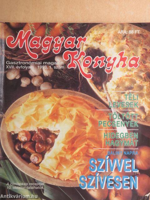 Magyar Konyha 1993. (nem teljes évfolyam)