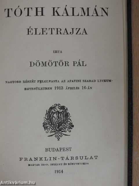 Szép Angyalka/Jókai Mór kisebb alkalmi beszédei/Heine költeményeiből/Arany János válogatott balladái/Tóth Kálmán életrajza