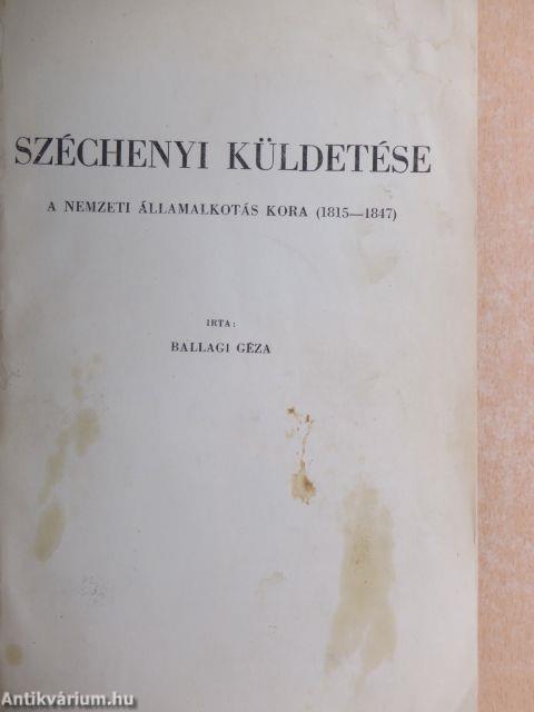 Széchenyi küldetése