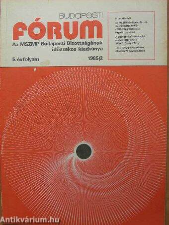 Budapesti fórum 1985/2.