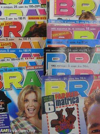 Bravo Magazin 1992-2003. (vegyes számok) (13 db)