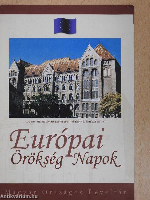 Európai Örökség Napok