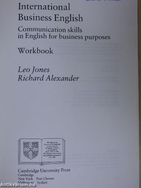 International Business English - Workbook