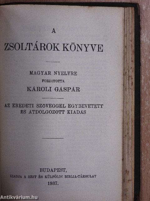 Új Testamentom/A zsoltárok könyve