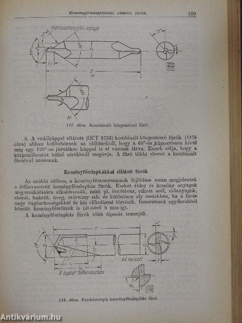 Forgácsolószerszámok szerkesztése és számítása