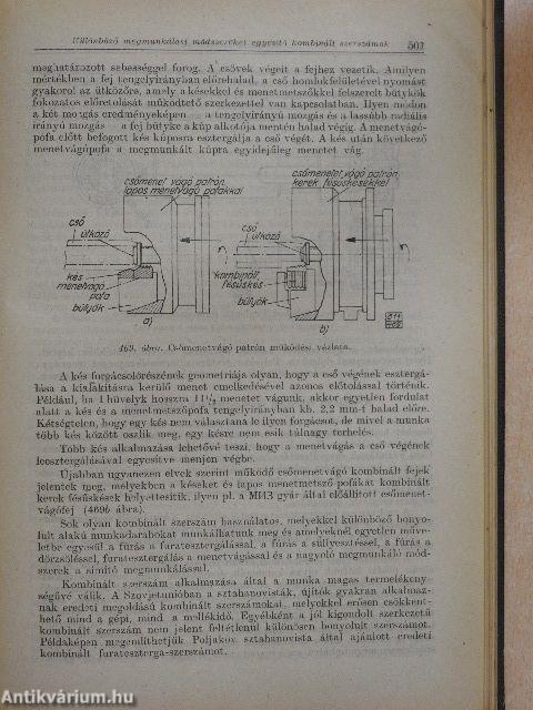 Forgácsolószerszámok szerkesztése és számítása