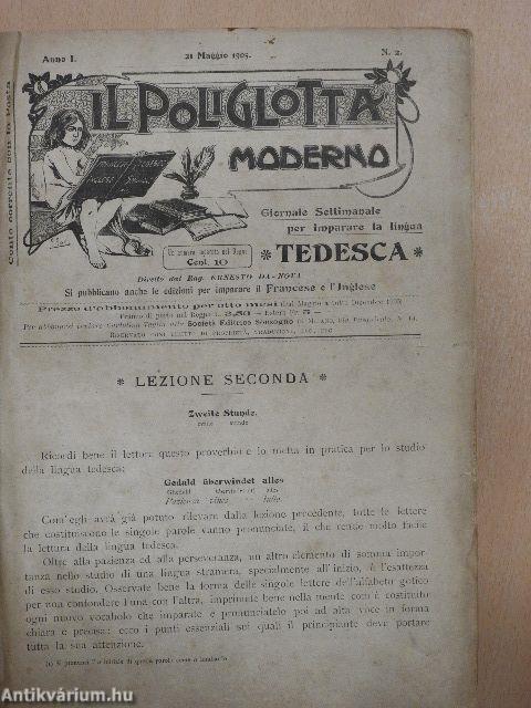 Il Poliglotta Moderno 1905-1907. (nem teljes évfolyam)