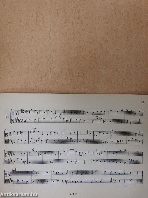 33 kétszólamú énekgyakorlat