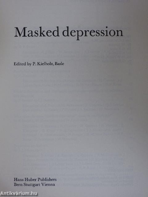 Masked depression