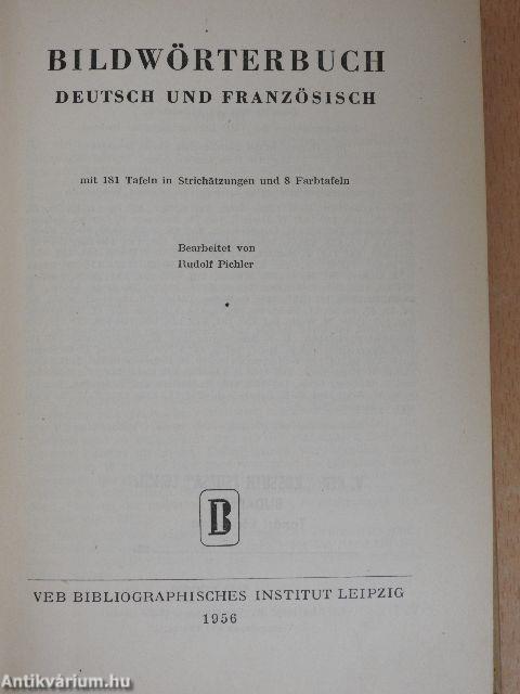 Bildwörterbuch Deutsch und Französisch