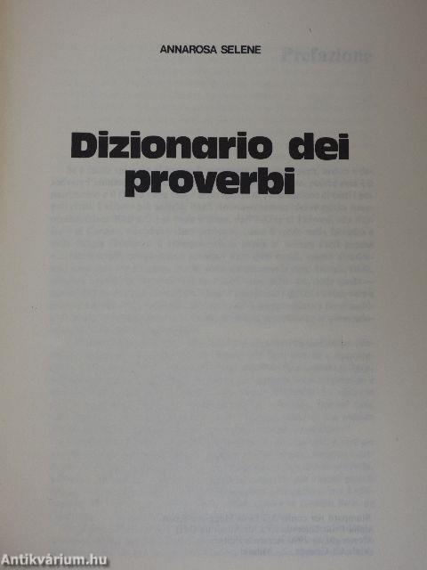 Dizionario dei proverbi