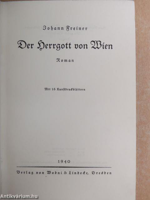 Der Herrgott von Wien (gótbetűs)