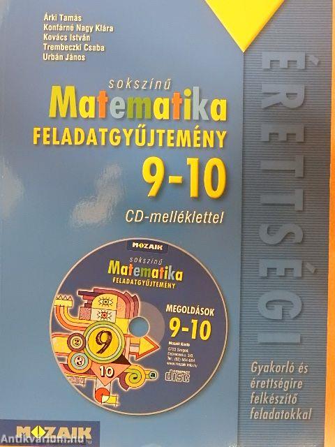 Sokszínű matematika feladatgyűjtemény 9-10. - CD-vel