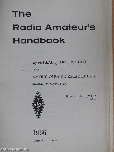 The Radio Amateur's Handbook