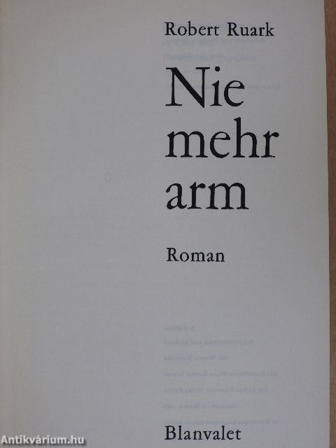 Nie mehr arm