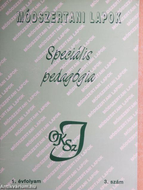 Módszertani Lapok - Speciális pedagógia 1995. február