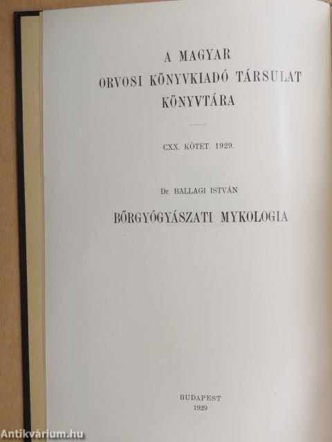 Bőrgyógyászati mykologia