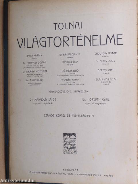 Tolnai Világtörténelme - A civilizáció története