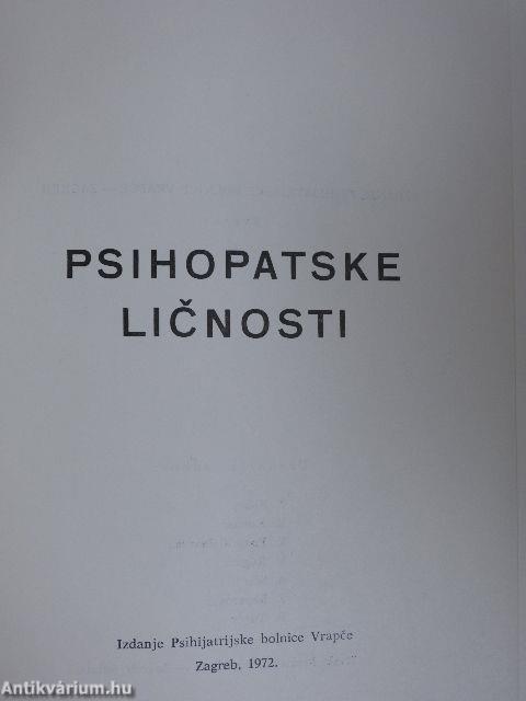 Psihopatske licnosti