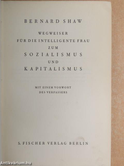 Wegweiser für die intelligente Frau zum Sozialismus und Kapitalismus