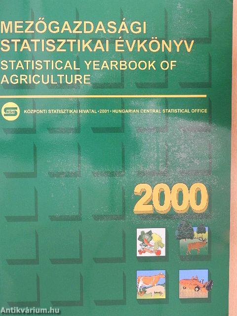 Mezőgazdasági Statisztikai Évkönyv 2000