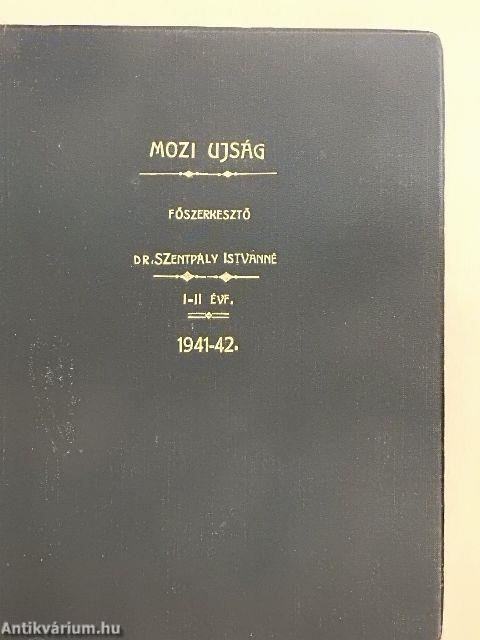 Mozi ujság 1941-1942. (nem teljes évfolyam)