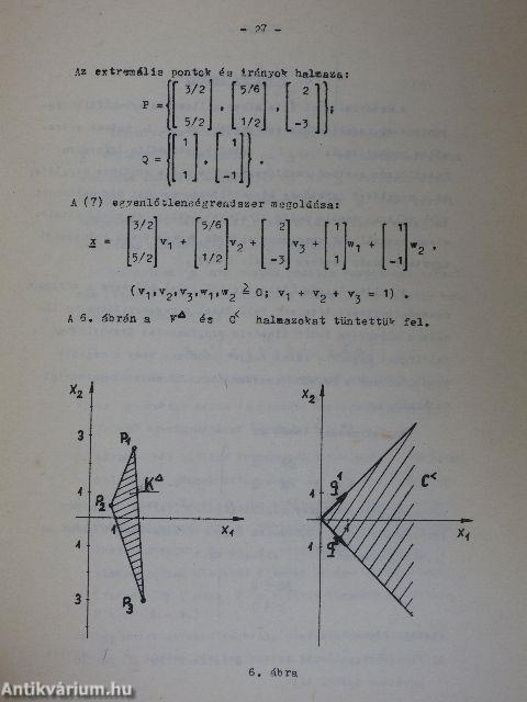 Lineáris algebrai alapok