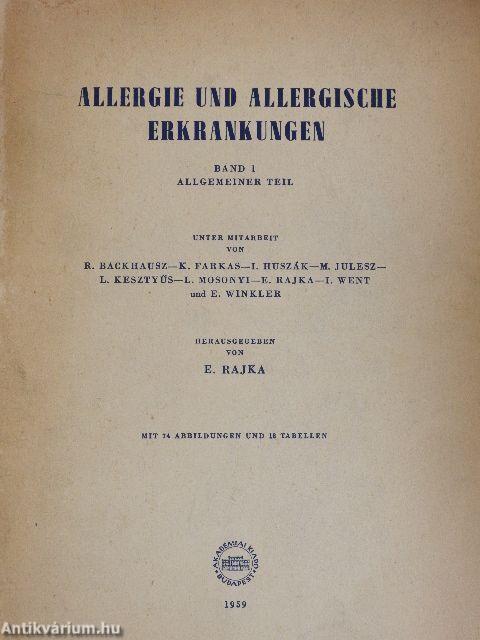 Allergie und Allergische Erkrankungen 1.