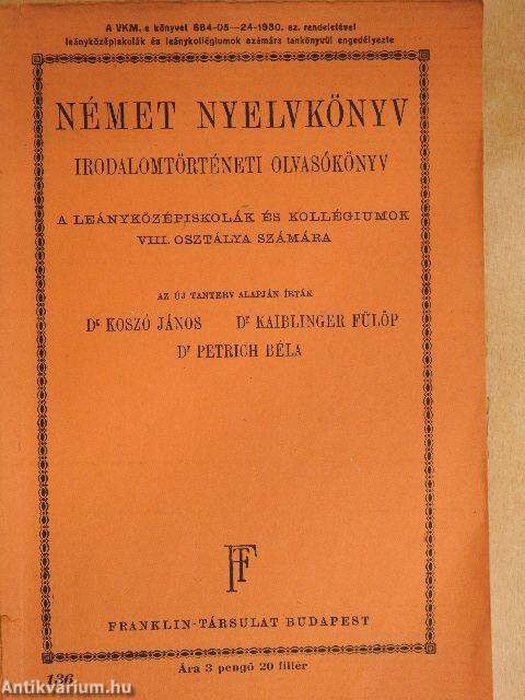 Német nyelvkönyv 