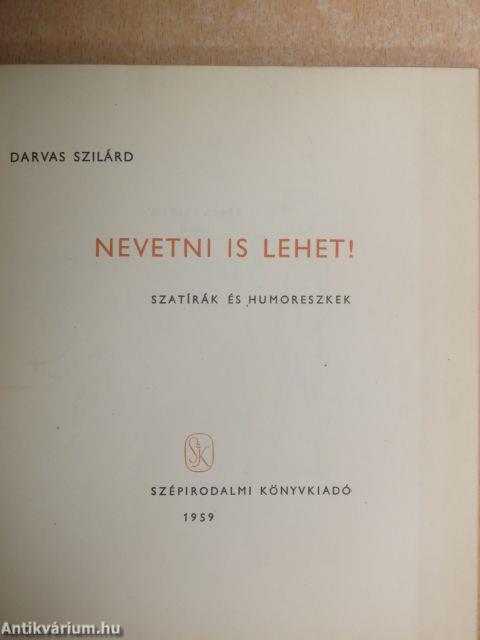 Nevetni is lehet