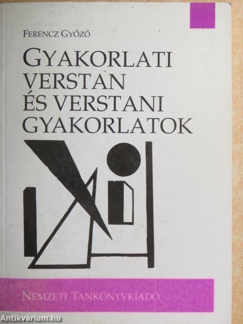 Gyakorlati verstan és verstani gyakorlatok