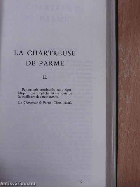 La Chartreuse de Parme I-II./Lamiel