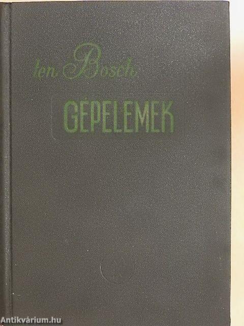 Gépelemek