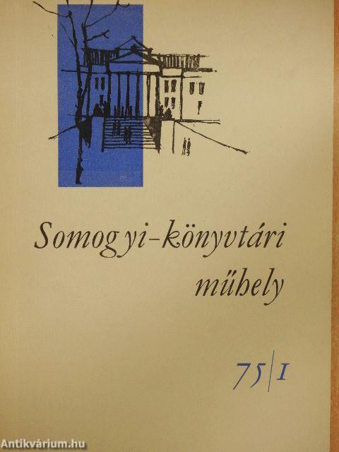 Somogyi-könyvtári műhely 75/1-4.