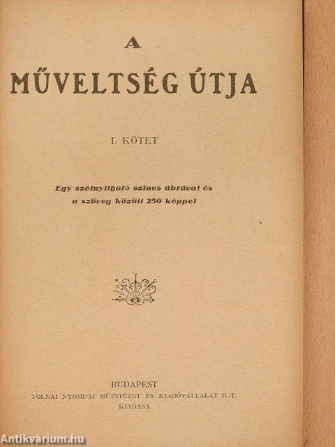 A műveltség útja I-XV.