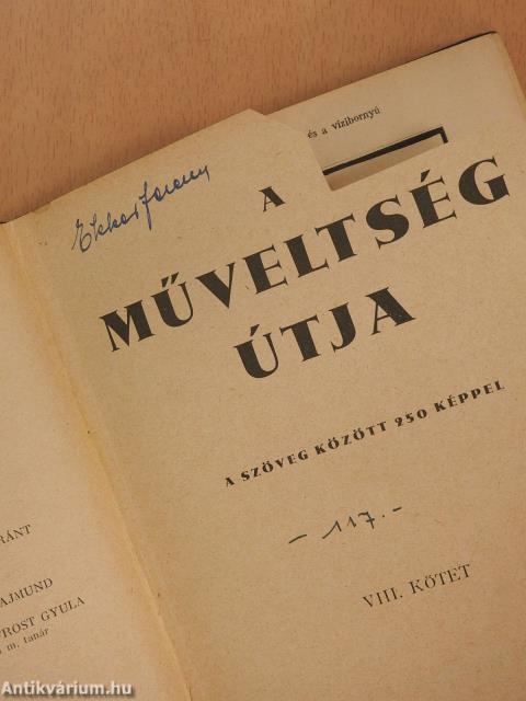 A műveltség útja I-XV.