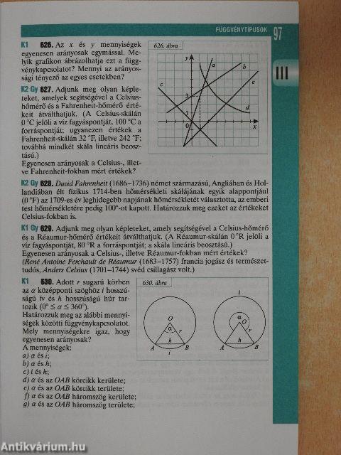 Matematika - Gyakorló és érettségire felkészítő feladatgyűjtemény II.