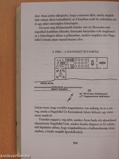 Az egyiptológus (dedikált példány)