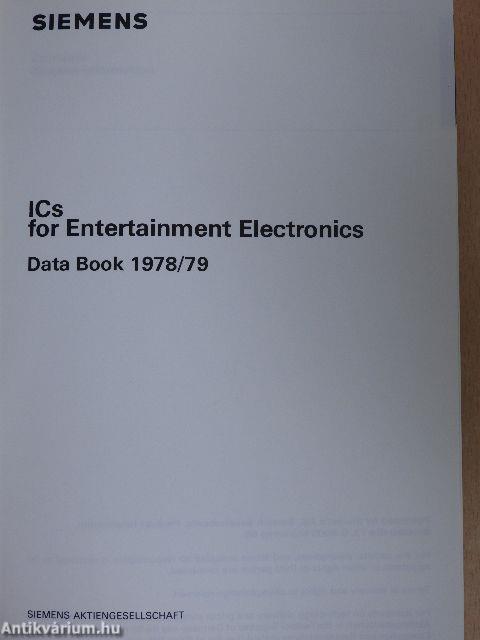 ICs for Entertainment Electronics