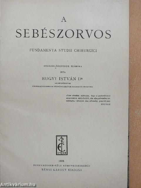 A sebészorvos