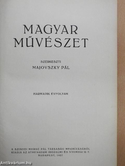 Magyar művészet 1927/1-10.