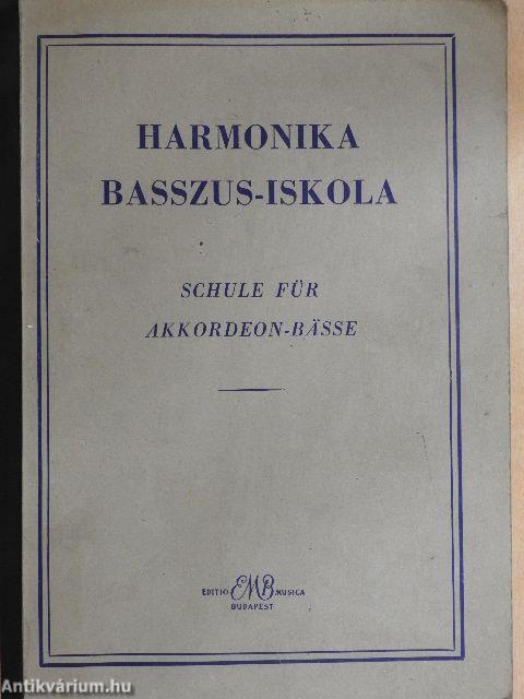 Harmonika basszus-iskola