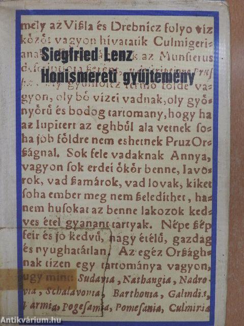 Honismereti gyűjtemény