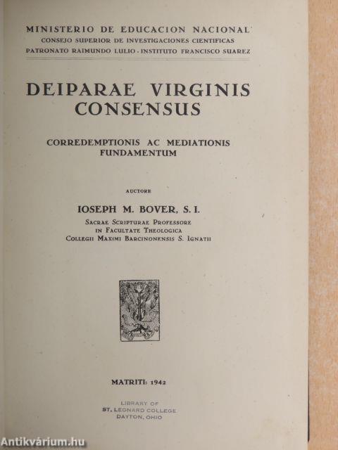 Deiparae virginis consensus