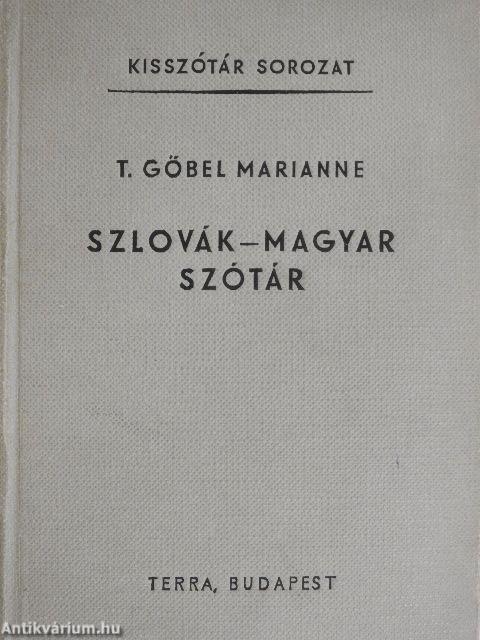 Szlovák-magyar szótár