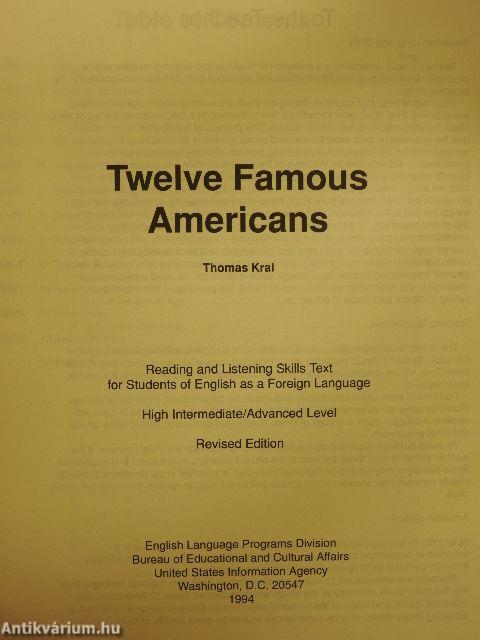 Twelve Famous Americans